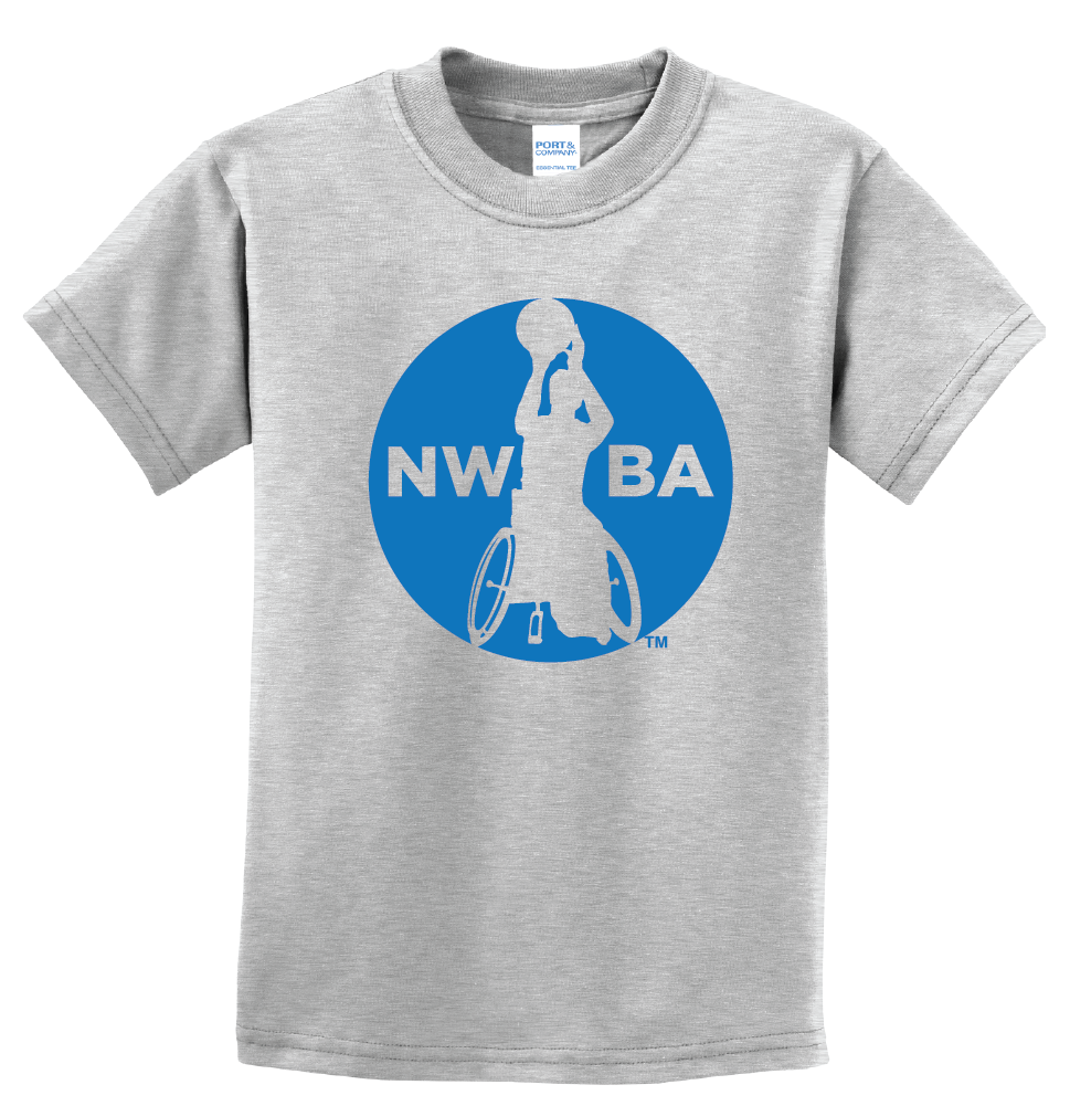 NWBA Officially Licensed - "MEDALLION" - YOUTH T-SHIRT