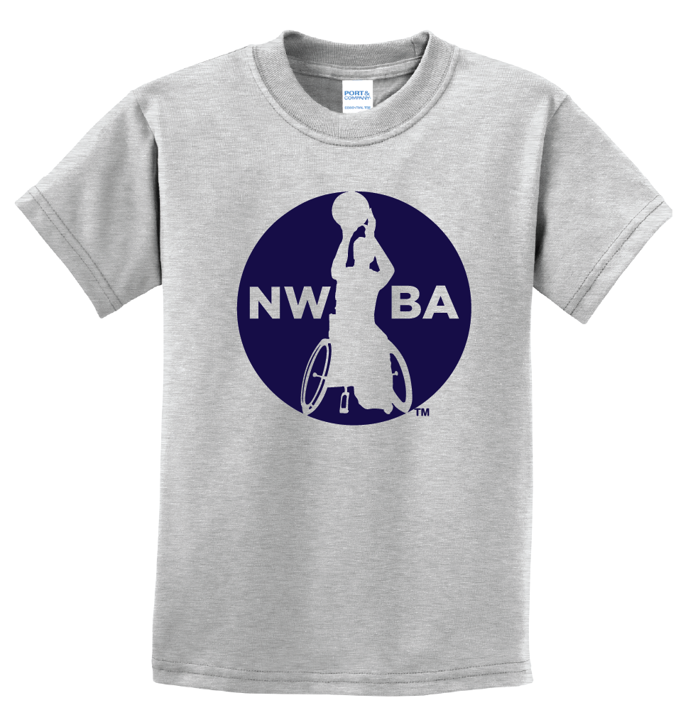NWBA Officially Licensed - "MEDALLION" - YOUTH T-SHIRT