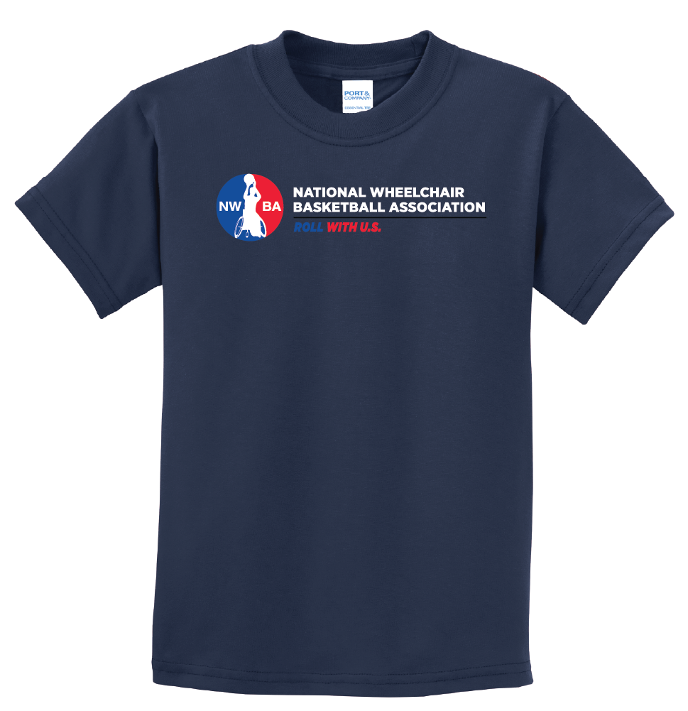 NWBA Officially Licensed - "ROLL WITH U.S." - YOUTH T-SHIRT