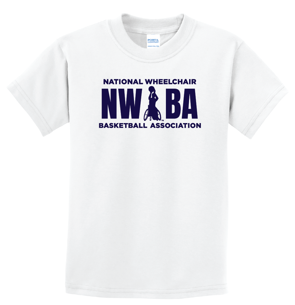 NWBA Officially Licensed - "3BARS" - YOUTH T-SHIRT