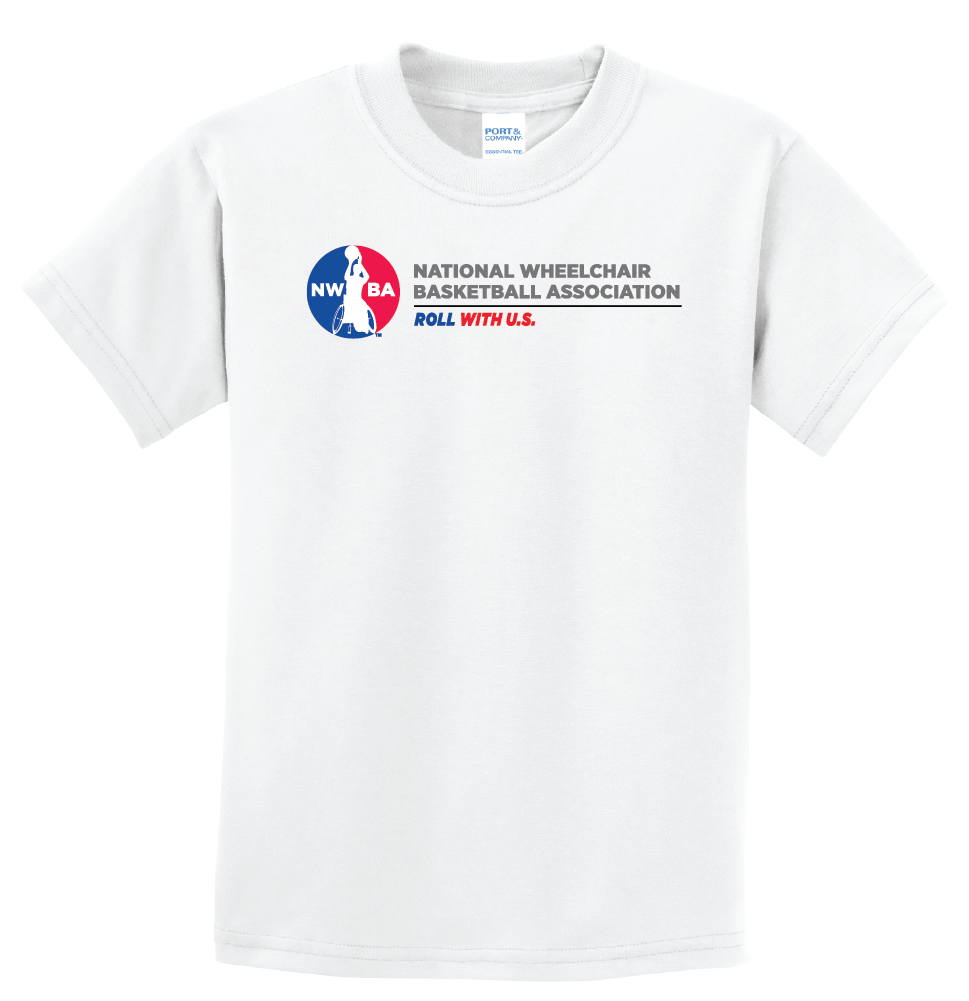 NWBA Officially Licensed - "ROLL WITH U.S." - YOUTH T-SHIRT