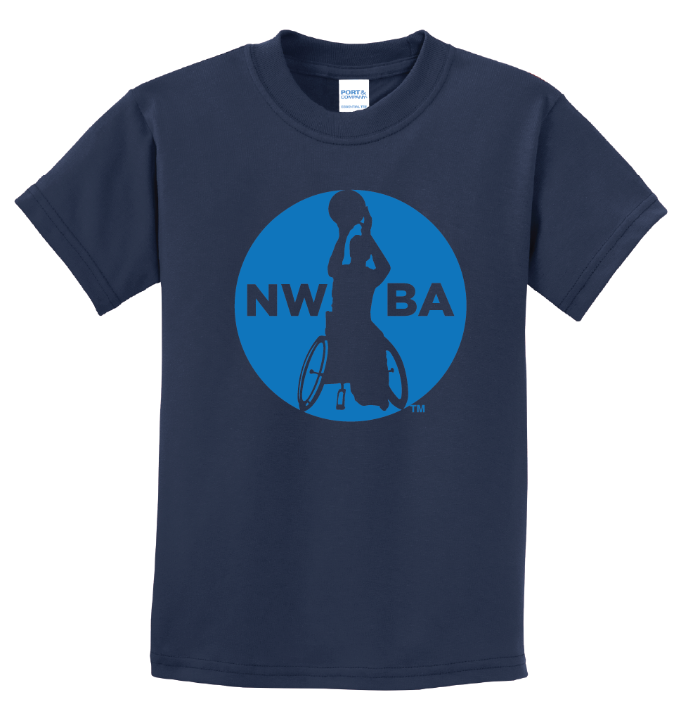 NWBA Officially Licensed - "MEDALLION" - YOUTH T-SHIRT