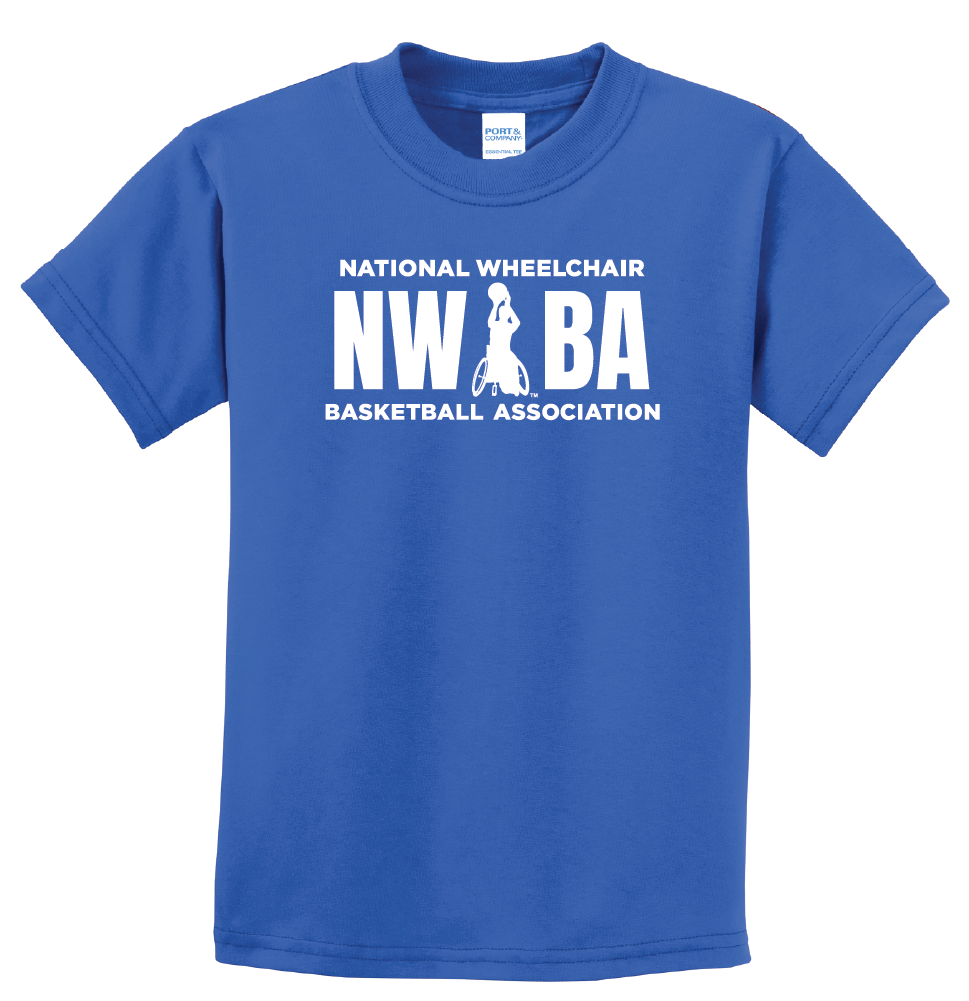 NWBA Officially Licensed - "3BARS" - YOUTH T-SHIRT