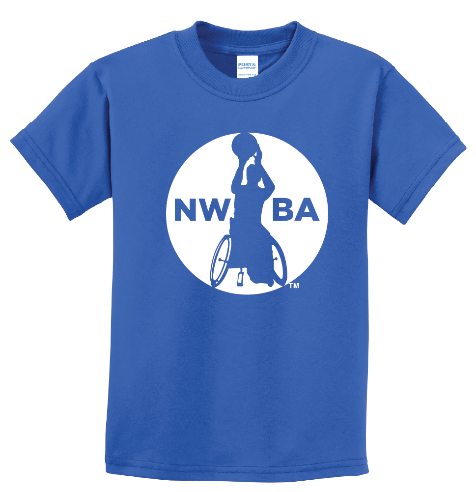 NWBA Officially Licensed - "MEDALLION" - YOUTH T-SHIRT