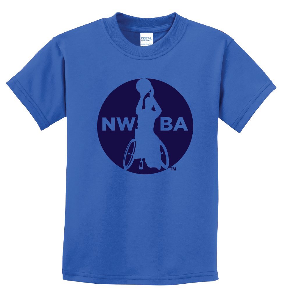 NWBA Officially Licensed - "MEDALLION" - YOUTH T-SHIRT
