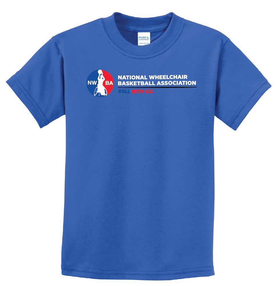NWBA Officially Licensed - "ROLL WITH U.S." - YOUTH T-SHIRT