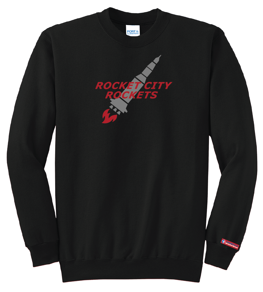 NWBA Officially Licensed - Rocket City - Fleece Sweatshirt