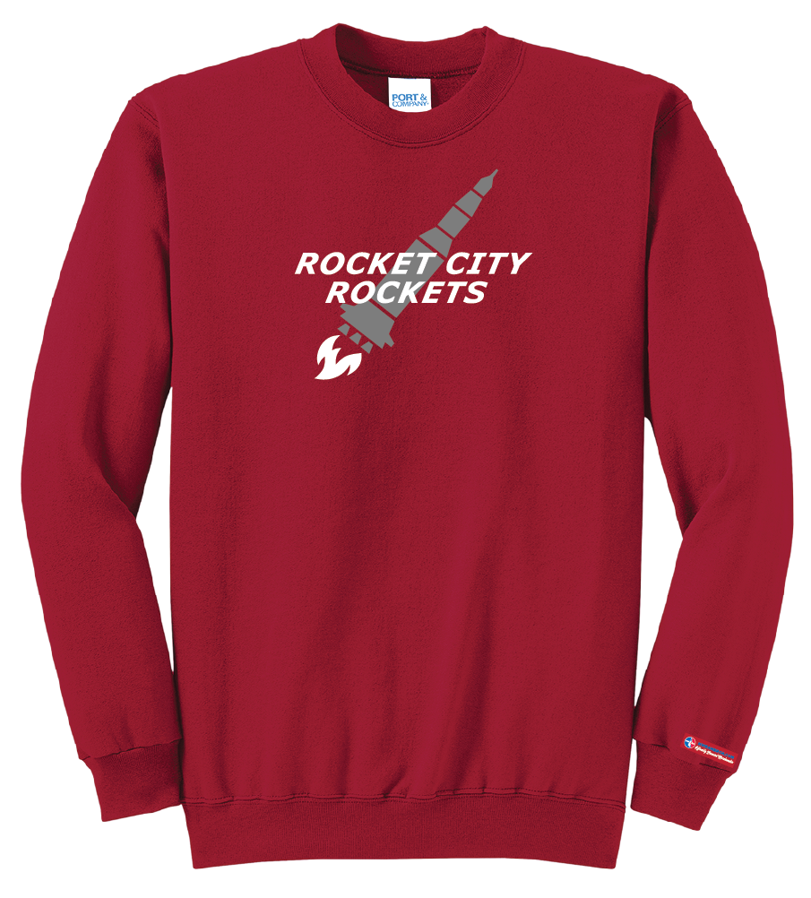 NWBA Officially Licensed - Rocket City - Fleece Sweatshirt