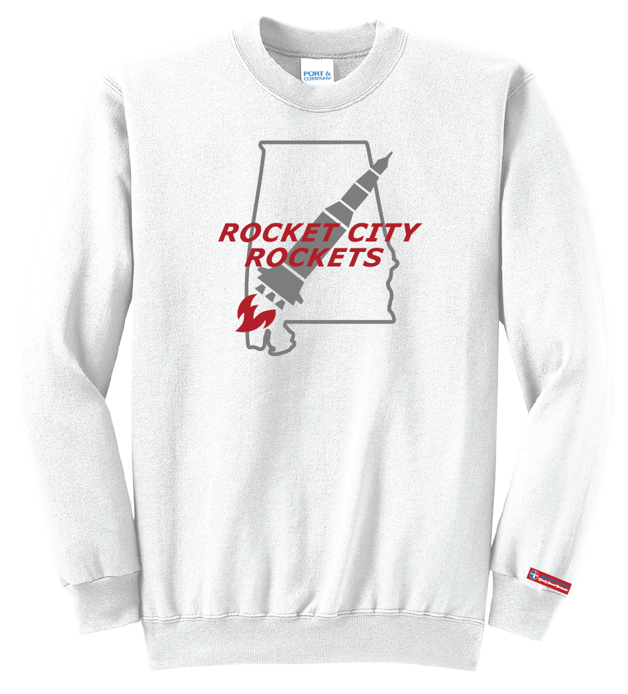 NWBA Officially Licensed - Rocket City - Fleece Sweatshirt