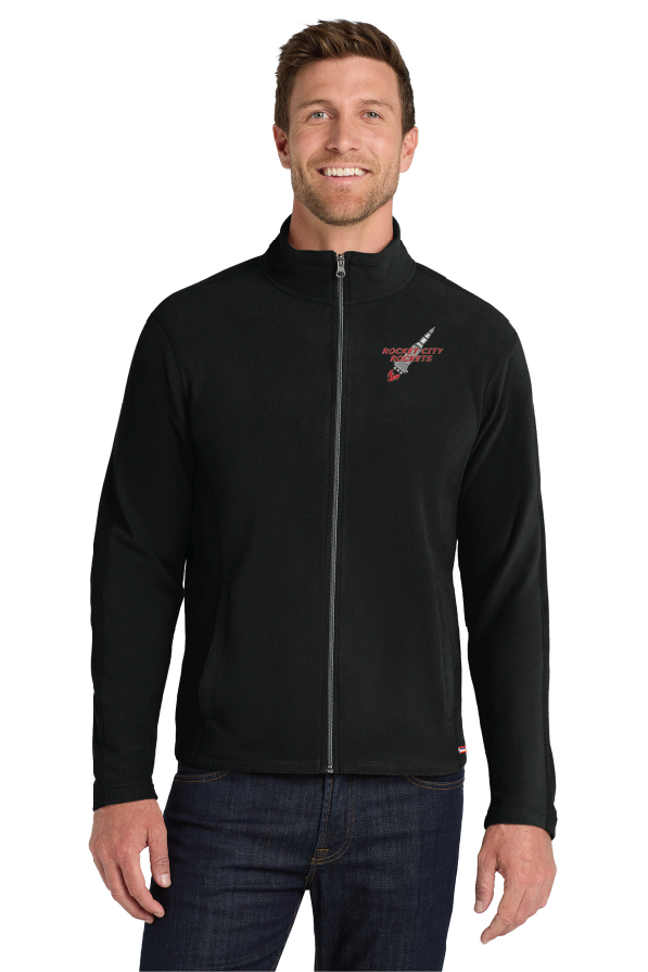 NWBA Officially Licensed - Rocket City Rockets - Men's - Light Microfleece Jacket