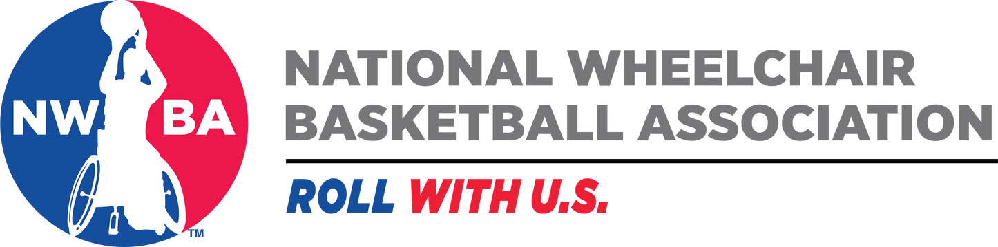 NWBA Officially Licensed: "ROLL WITH U.S." - MEN'S Performance Tee - Short Sleeve