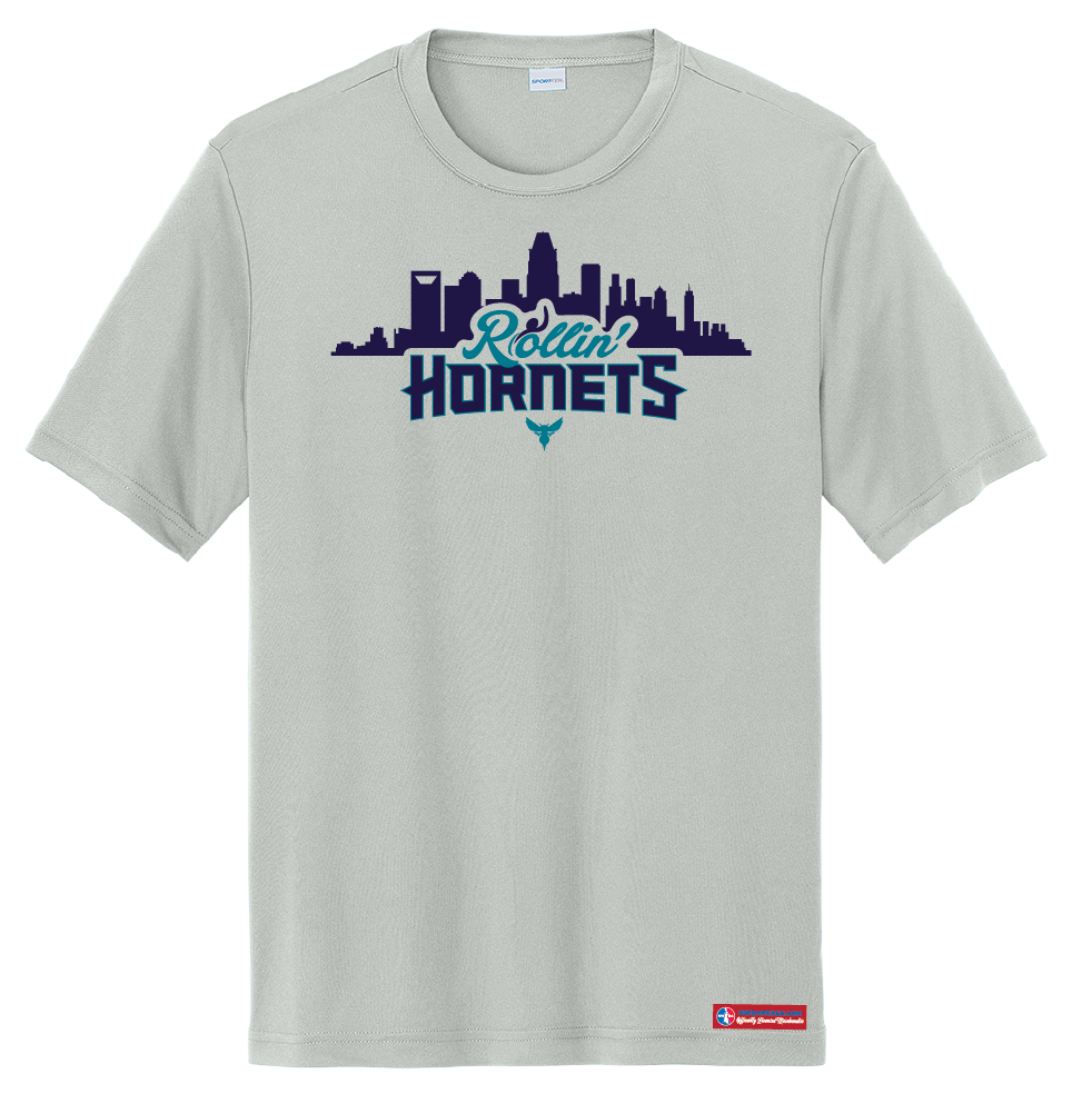NWBA Officially Licensed - Rollin' Hornets - Men's - T-Shirt - Performance