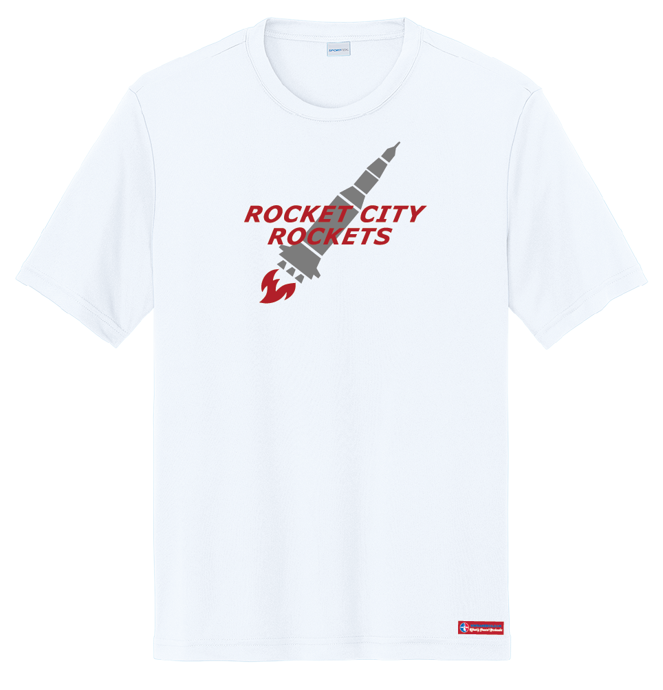 NWBA Officially Licensed - Rocket City Rockets - Men's - T-Shirt - Performance