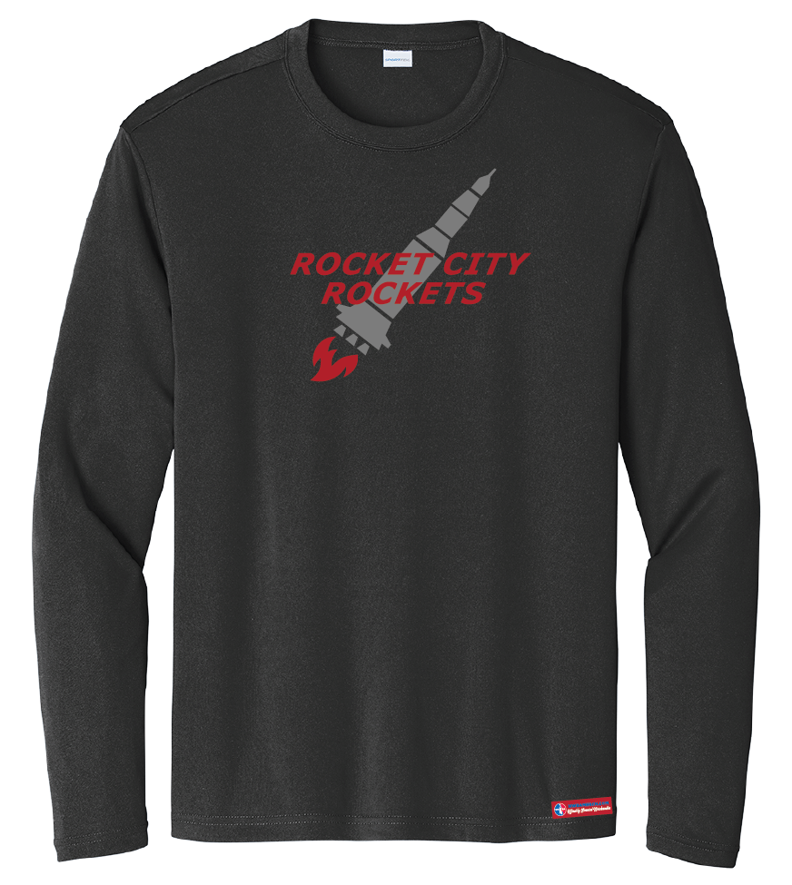 NWBA Officially Licensed - Rocket City Rockets - Youth - L/S T-Shirt - Performance