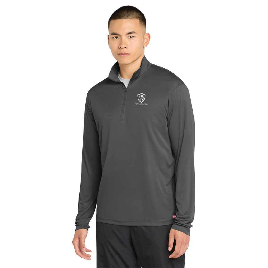 NWBA Officially Licensed - Fairfax Falcons - Men's Performance 1/4 Zip