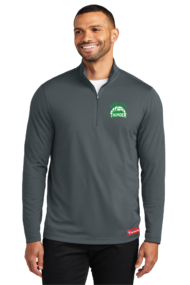 NWBA Officially Licensed - Music City Thunder - Men's Performance 1/4 ZIP