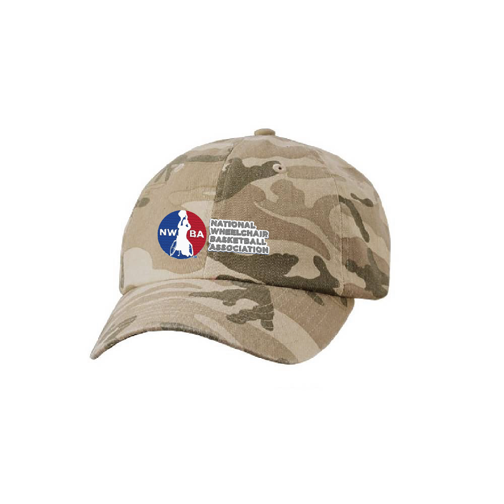 NWBA Officially Licensed - "FLEX HORIZONTAL" - DAD STYLE CAP