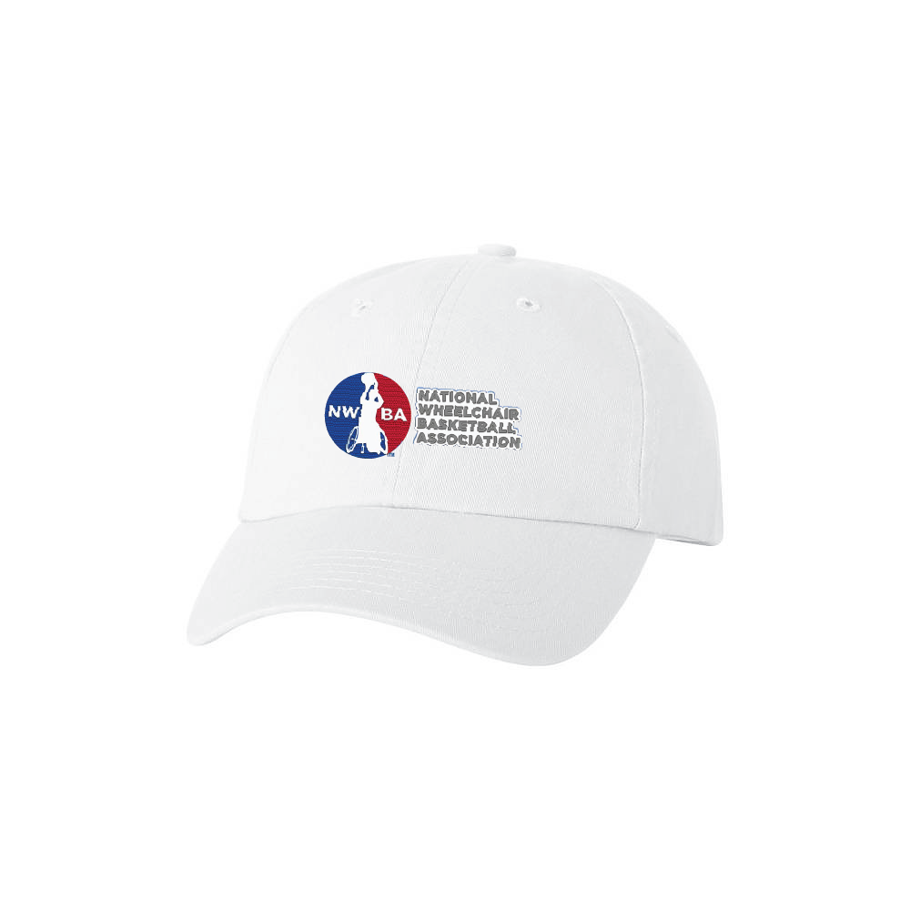 NWBA Officially Licensed - "FLEX HORIZONTAL" - DAD STYLE CAP