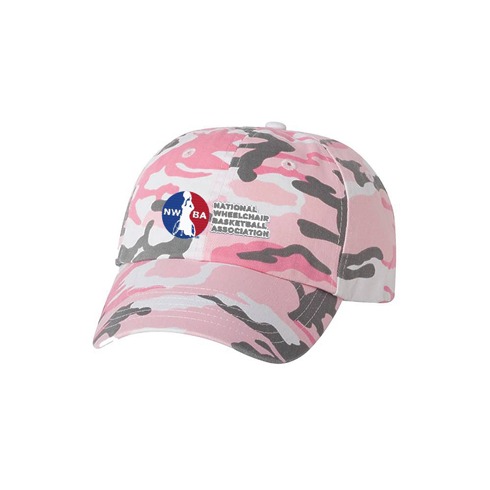 NWBA Officially Licensed - "FLEX HORIZONTAL" - DAD STYLE CAP