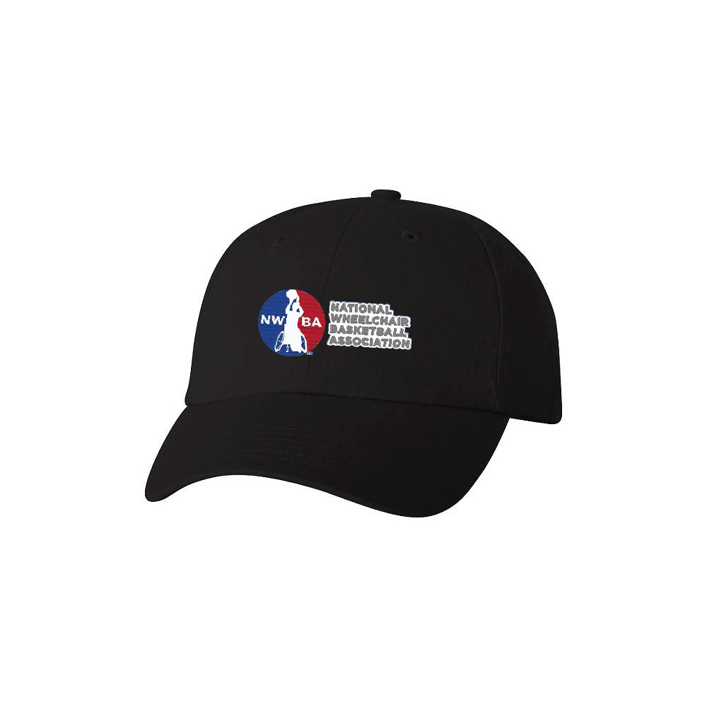 NWBA Officially Licensed - "FLEX HORIZONTAL" - DAD STYLE CAP