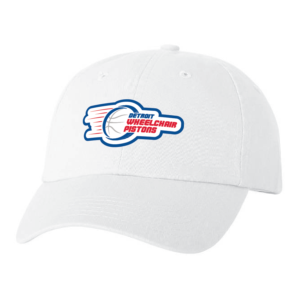 NWBA Officially Licensed - Detroit Wheelchair Pistons - Dad Style Cap