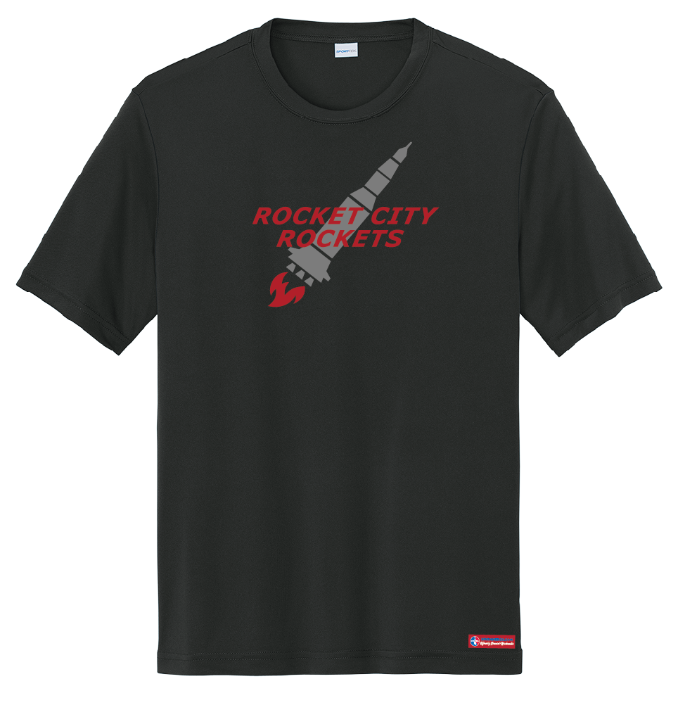 NWBA Officially Licensed - Rocket City Rockets - Youth - T-Shirt - Performance