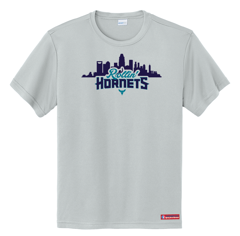 NWBA Officially Licensed - Rollin' Hornets - Youth - T-Shirt - Performance