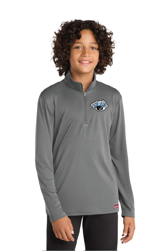 NWBA Officially Licensed - Orlando Magic Dreamers - Youth Performance 1/4 ZIP