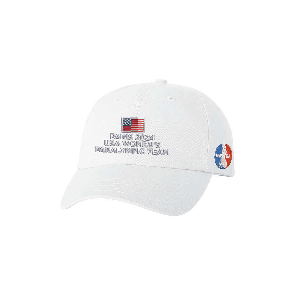 NWBA Officially Licensed - "WOMEN'S TEAM FLAG" - DAD STYLE CAP