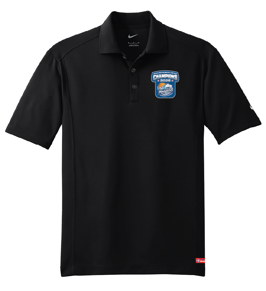 NWBA Officially Licensed – Dallas Jr Wheelchair Mavericks – 2026 National Champions – Men’s Nike Dri‑FIT Polo