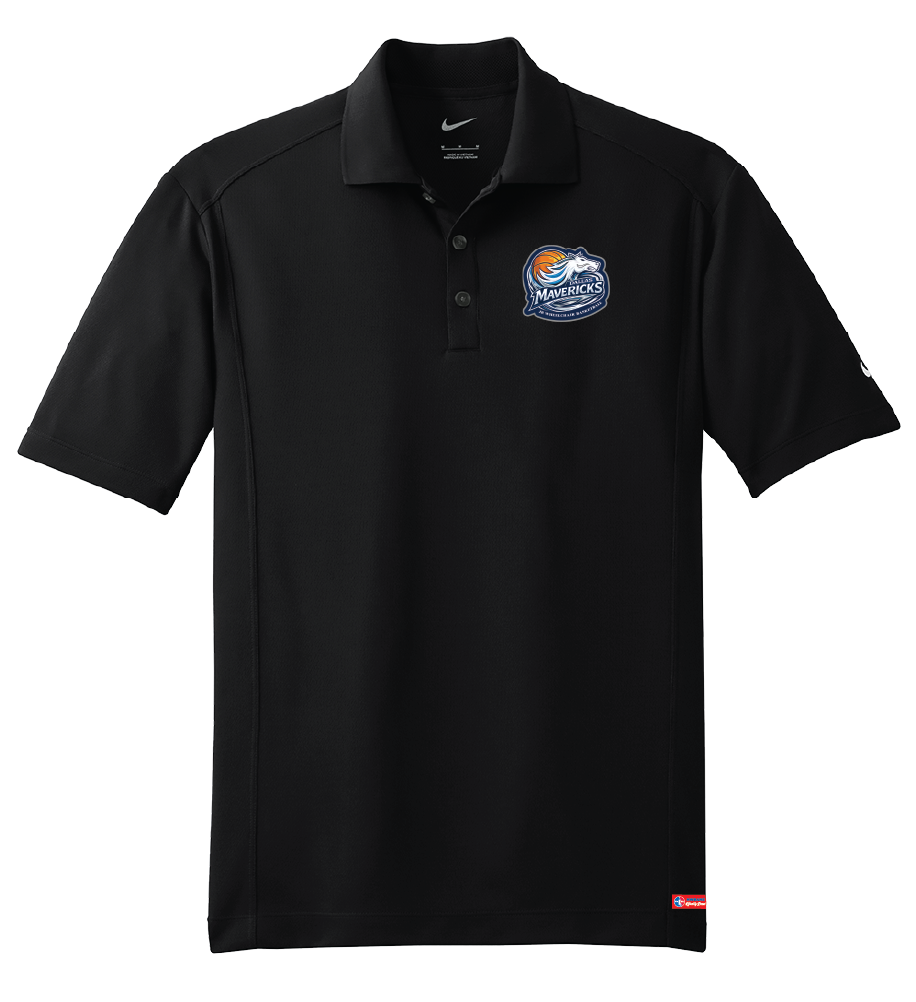 NWBA Officially Licensed:  Dallas Jr Wheelchair Mavericks - Men's - Nike Dri-FIT Polo