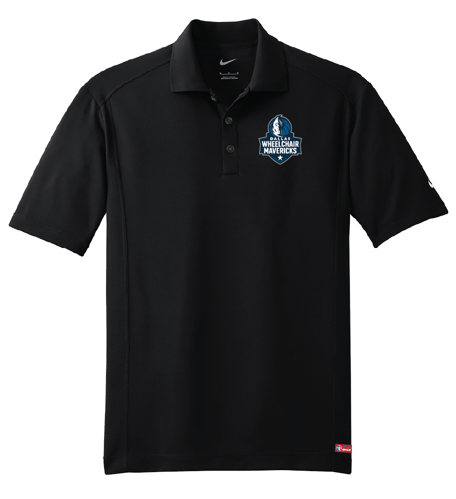 NWBA Officially Licensed:  Dallas Wheelchair Mavericks - Men's - Nike Dri-FIT Polo