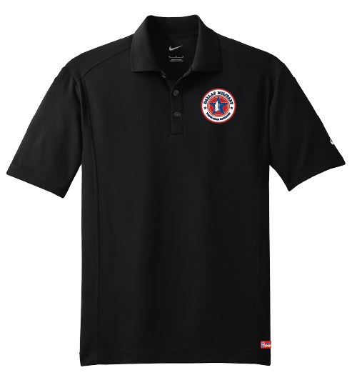 NWBA Officially Licensed:  Dallas Military Wheelchair Mavericks - Men's - Nike Dri-FIT Polo