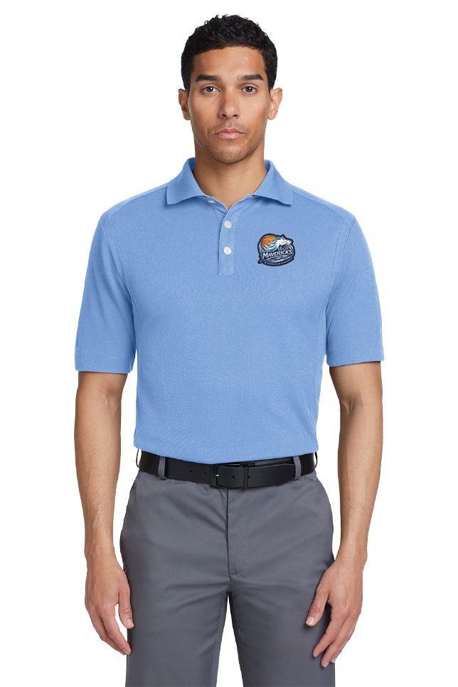 NWBA Officially Licensed:  Dallas Jr Wheelchair Mavericks - Men's - Nike Dri-FIT Polo
