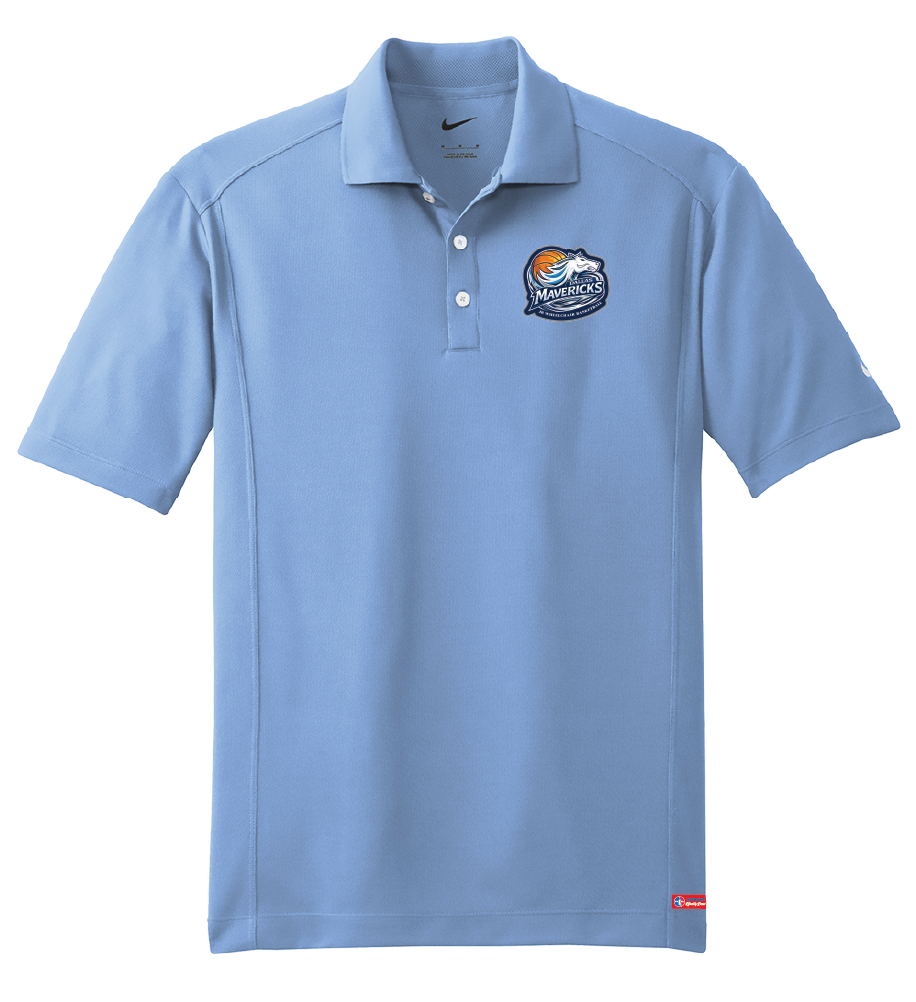 NWBA Officially Licensed:  Dallas Jr Wheelchair Mavericks - Men's - Nike Dri-FIT Polo