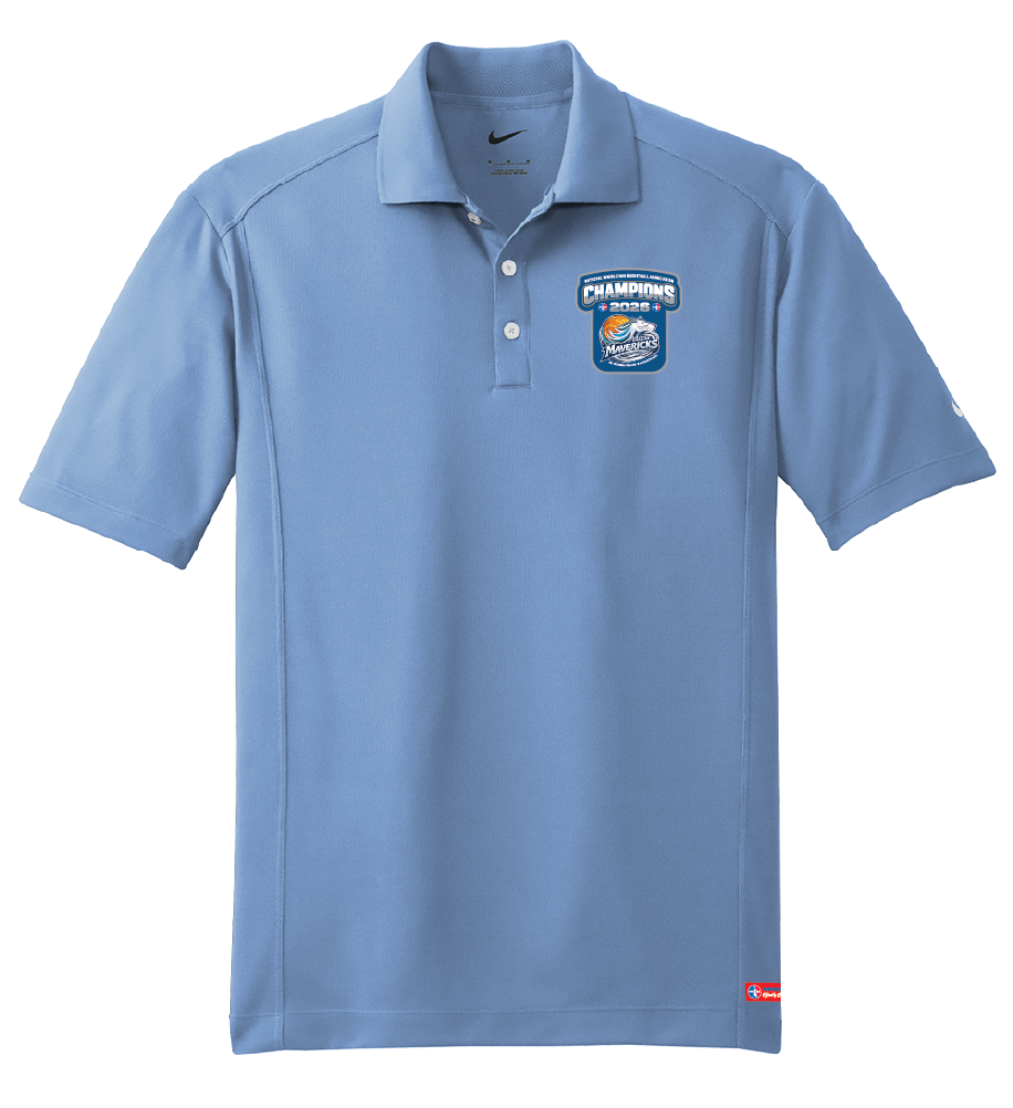 NWBA Officially Licensed – Dallas Jr Wheelchair Mavericks – 2026 National Champions – Men’s Nike Dri‑FIT Polo
