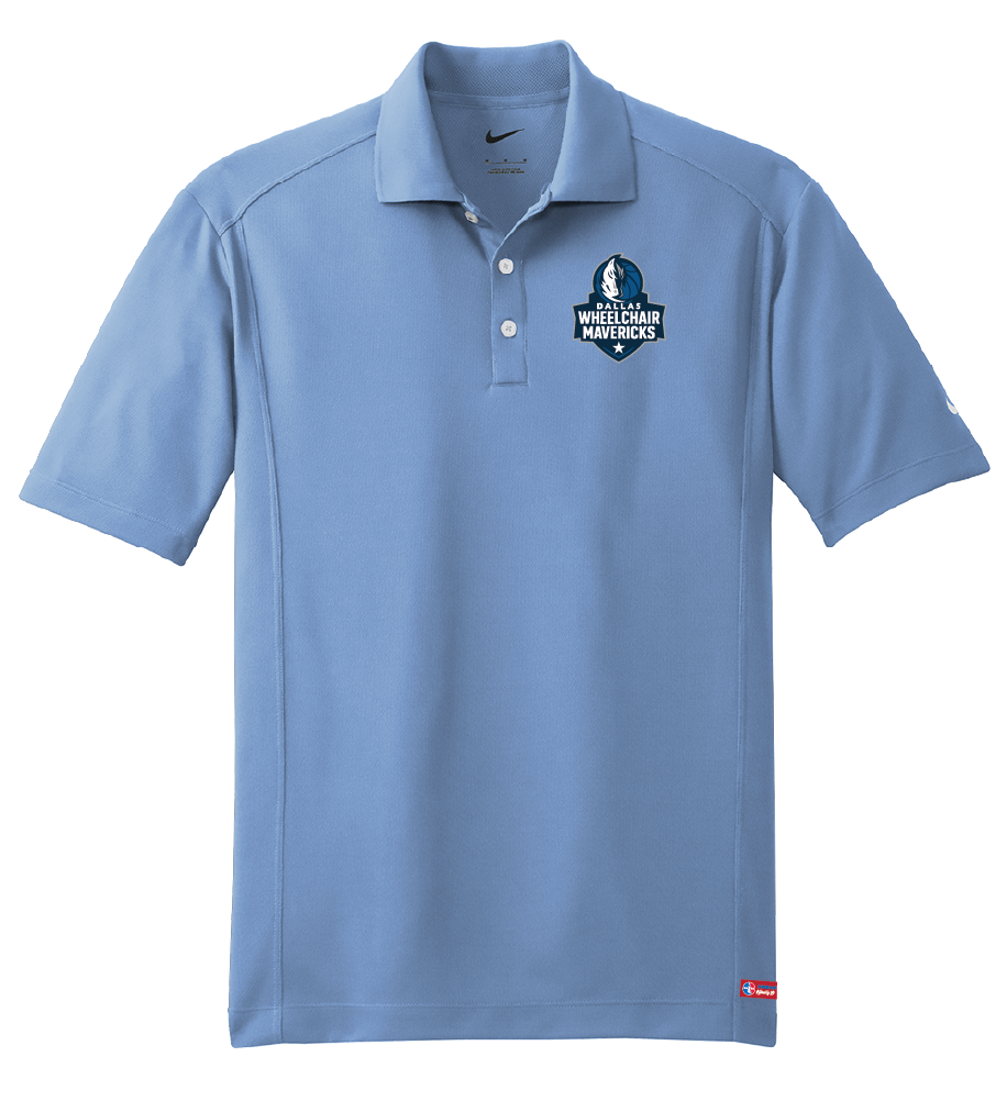 NWBA Officially Licensed:  Dallas Wheelchair Mavericks - Men's - Nike Dri-FIT Polo