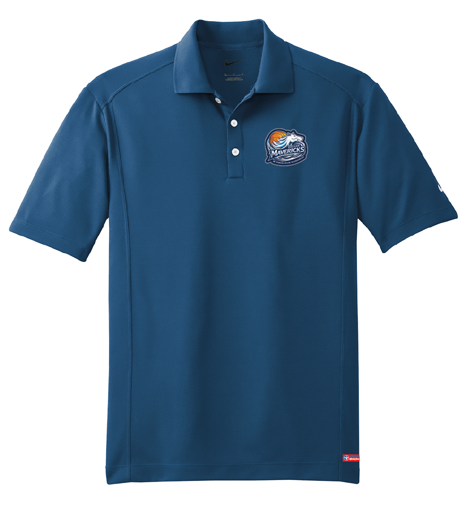 NWBA Officially Licensed:  Dallas Jr Wheelchair Mavericks - Men's - Nike Dri-FIT Polo