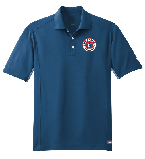 NWBA Officially Licensed:  Dallas Military Wheelchair Mavericks - Men's - Nike Dri-FIT Polo