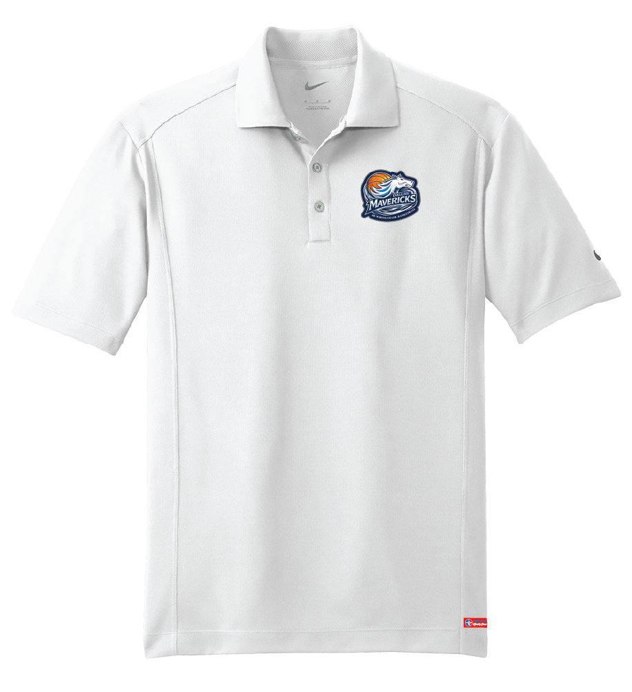 NWBA Officially Licensed:  Dallas Jr Wheelchair Mavericks - Men's - Nike Dri-FIT Polo