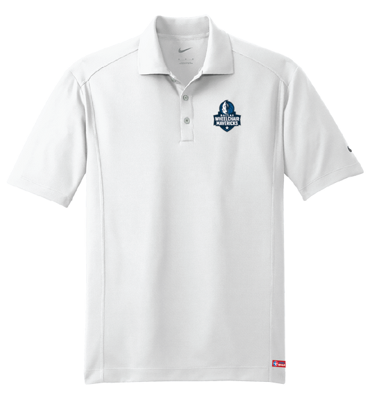 NWBA Officially Licensed:  Dallas Wheelchair Mavericks - Men's - Nike Dri-FIT Polo