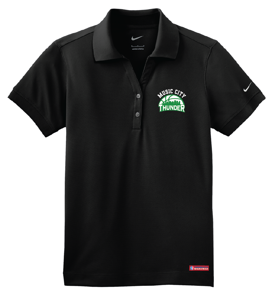 NWBA Officially Licensed: Music City Thunder - Women's -  Nike Dri-FIT Polo