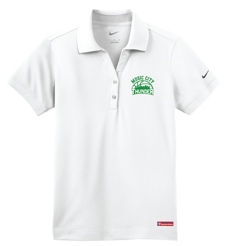 NWBA Officially Licensed: Music City Thunder - Women's -  Nike Dri-FIT Polo