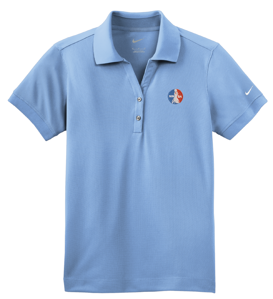 NWBA Officially Licensed: Women's Nike  Dri-FIT Polo