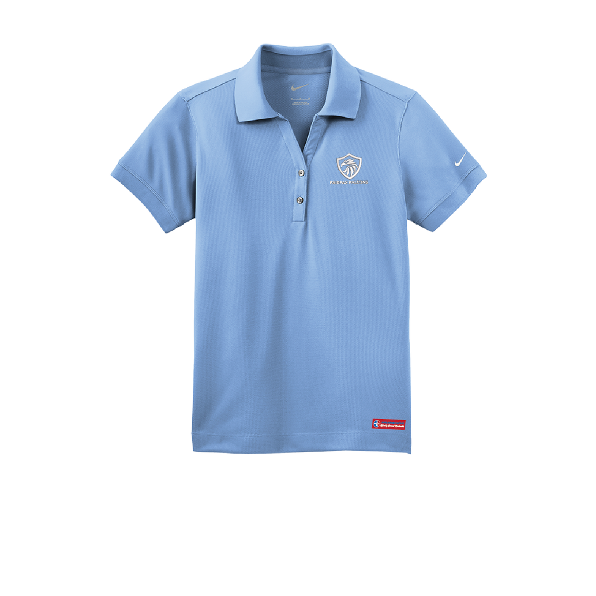 NWBA Officially Licensed - Fairfax Falcons - Women's Nike Dri-FIT Polo