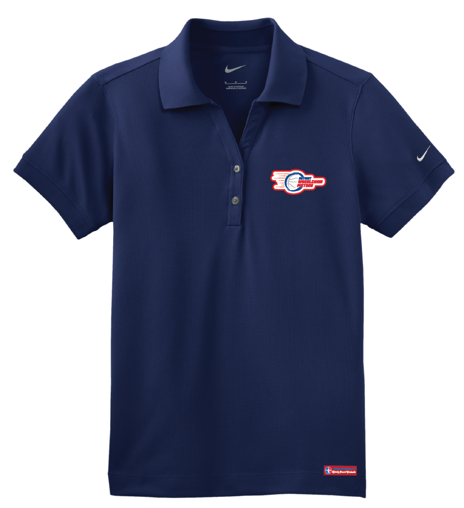 NWBA Officially Licensed: Detroit Wheelchair Pistons - Women's -  Nike Dri-FIT Polo