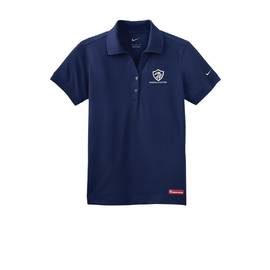 NWBA Officially Licensed - Fairfax Falcons - Women's Nike Dri-FIT Polo
