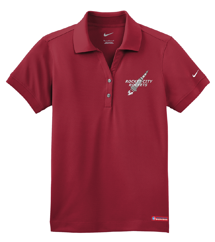 NWBA Officially Licensed: Rocket City Rockets - Women's -  Nike Dri-FIT Polo