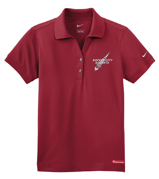NWBA Officially Licensed: Rocket City Rockets - Women's -  Nike Dri-FIT Polo