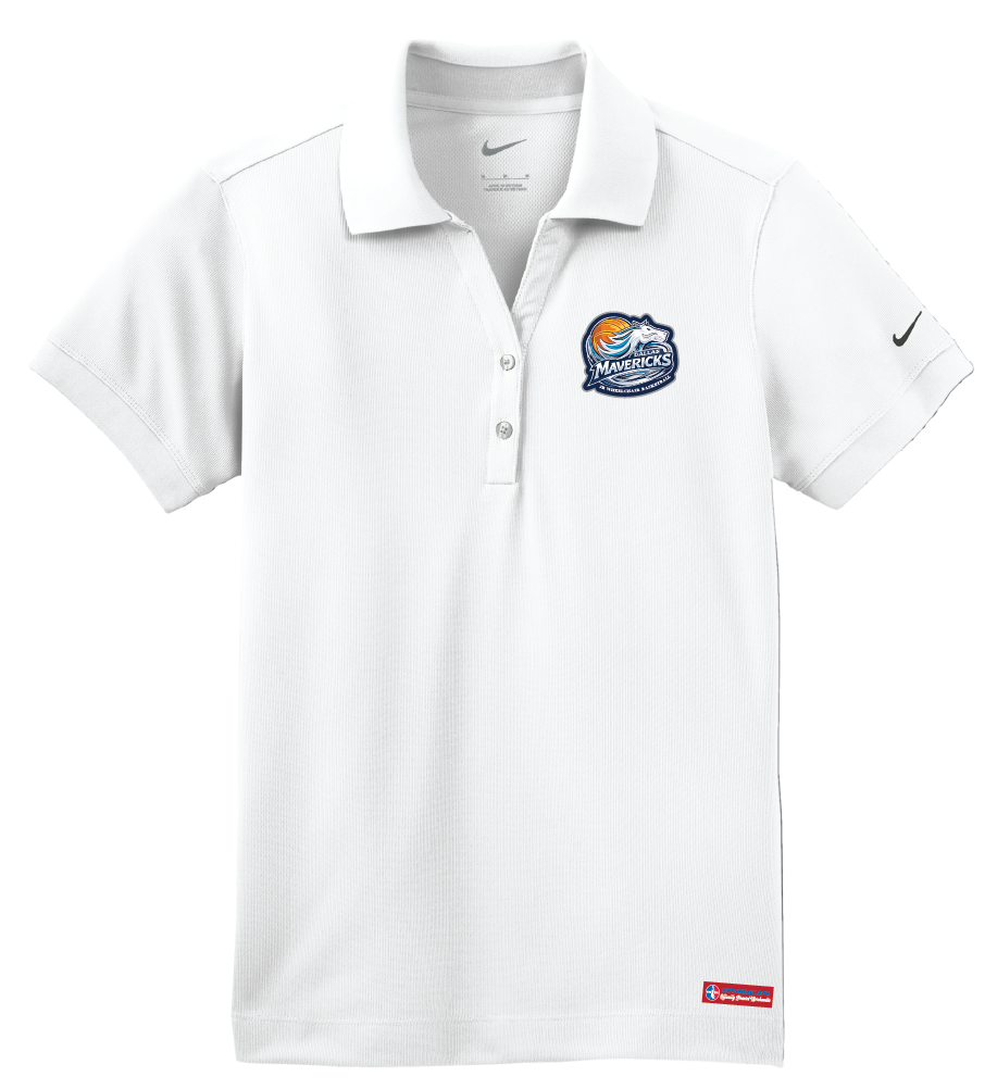 NWBA Officially Licensed: Dallas Jr Wheelchair Mavericks - Women's -  Nike Dri-FIT Polo